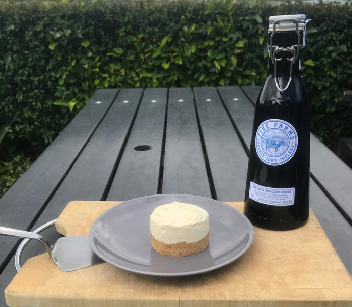 Irish Cream Liqueur Cheesecake - Serves 10