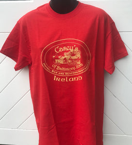 Casey's of Baltimore T-Shirt  - Red