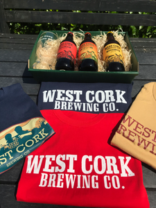 West Cork Brewing Company T- Shirt - Blue